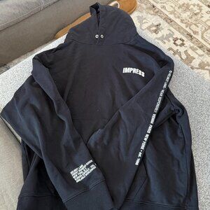 Helmut Lang Impress Hoodie - Size XL Man XXL Woman